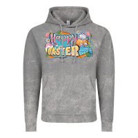 Cloud Rock Happy Easter Vintage Hoodie - LillyAllenDesigns