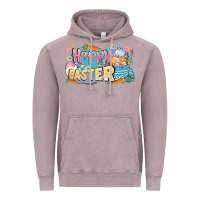 Vintage Zinc Happy Easter Vintage Hoodie - LillyAllenDesigns