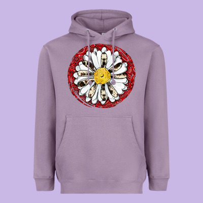 Daisy Heavyweight Hoodie Designed By Jahusdesignshop