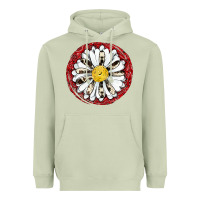 Matcha daisy Heavyweight Hoodie - JahusDesignShop