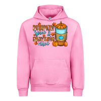Fuchsia Pink Pumpkin spice and everything nice Urban Hoodie - RanaPortraitStore