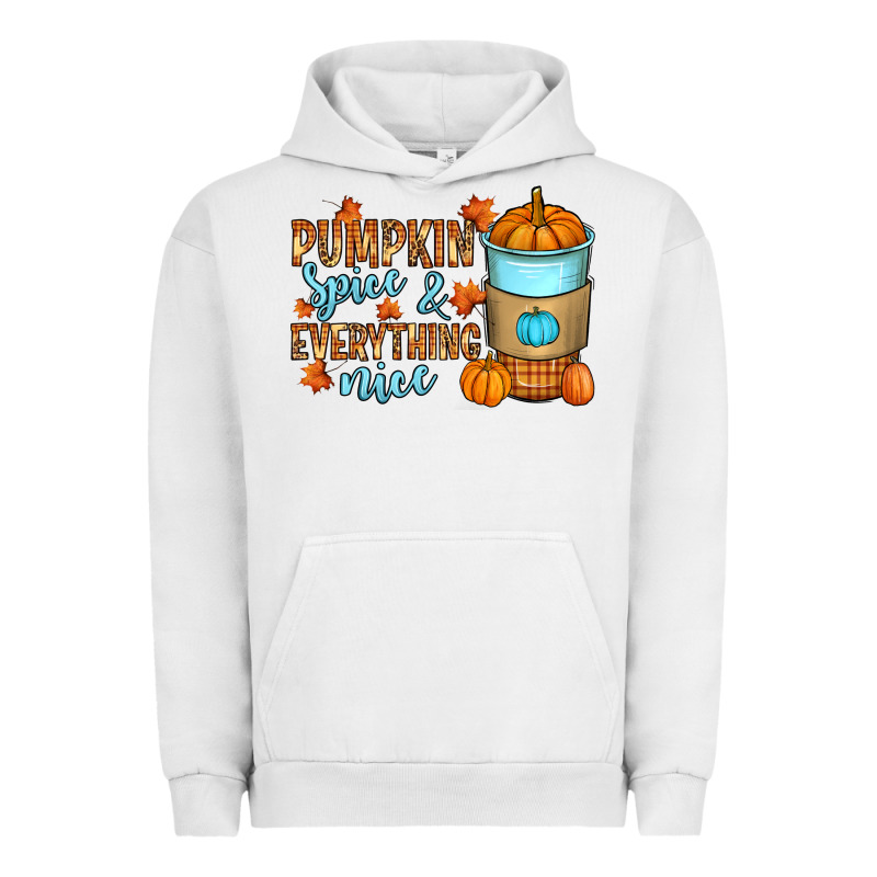 Pumpkin Spice And Everything Nice Urban Hoodie by RanaPortraitStore | Teevron