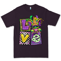 Plum love mardi gras Premium Tee - OliviaCreatesArt