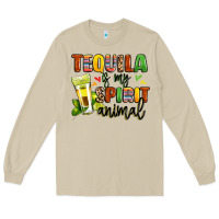 Mushroom tequila is my spirit animal Long Sleeve Tee - LillyAllenDesigns