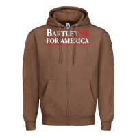 Chestnut barlet for america Zipper Hoodie - maiPhamDesign