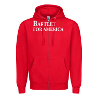 Red barlet for america Zipper Hoodie - maiPhamDesign