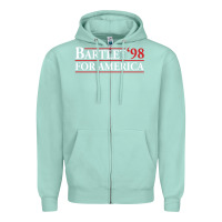 Seafoam barlet for america Zipper Hoodie - maiPhamDesign