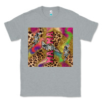 Heather Grey Colorful leopard lightning bolt tumbler mother's Classic Tee - HowdyJamesFarm