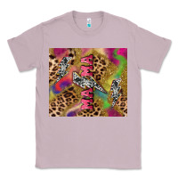 Lilac Colorful leopard lightning bolt tumbler mother's Classic Tee - HowdyJamesFarm