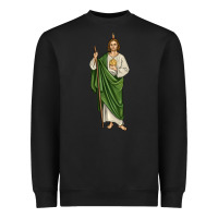 Black san judas1 Heavyweight Sweatshirt - JahusDesignShop