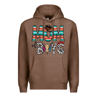 Chestnut mom of boys Premium Hoodie - CowhideDigitalArt