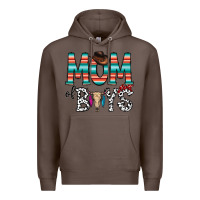 Coffee mom of boys Premium Hoodie - CowhideDigitalArt