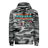 Slate Camo mom of boys Premium Hoodie - CowhideDigitalArt
