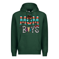 Sports Green mom of boys Premium Hoodie - CowhideDigitalArt