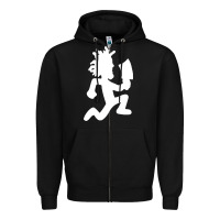 Black hatchetman Zipper Hoodie - maiPhamDesign