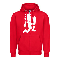 Red hatchetman Zipper Hoodie - maiPhamDesign