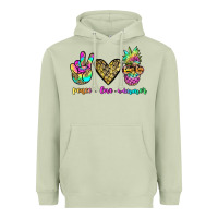 Matcha peace love summer Heavyweight Hoodie - JahusDesignShop