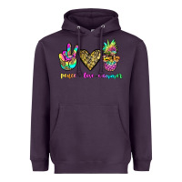 Plum peace love summer Heavyweight Hoodie - JahusDesignShop