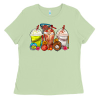 Matcha Softball Basketball Baseball Sports Coffee Cups Ladies Tee - FaDigitalArtStudio