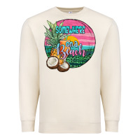 Sandshell somewhere on a beach Premium Sweatshirt - JahusDesignShop