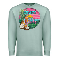 Seafoam somewhere on a beach Premium Sweatshirt - JahusDesignShop