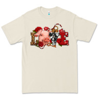 Bone love with pig olivia Premium Tee - OliviaCreatesArt