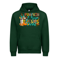 Forest Green Pumpkin spice and Jesus Christ Urban Hoodie - RanaPortraitStore