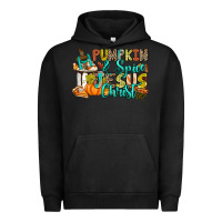 Pigment Black Pumpkin spice and Jesus Christ Urban Hoodie - RanaPortraitStore