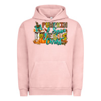 Pigment Salmon Pumpkin spice and Jesus Christ Urban Hoodie - RanaPortraitStore