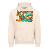 Sandshell Pumpkin spice and Jesus Christ Urban Hoodie - RanaPortraitStore