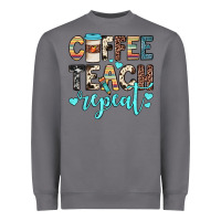 Storm coffee teach repeat Heavyweight Sweatshirt - JahusDesignShop