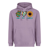 Lavender peace love sunshine Heavyweight Hoodie - JahusDesignShop