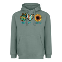 Sage peace love sunshine Heavyweight Hoodie - JahusDesignShop