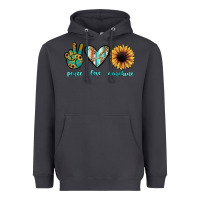 Smoke peace love sunshine Heavyweight Hoodie - JahusDesignShop