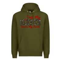 Army Green first my mother forever my friend Premium Hoodie - CowhideDigitalArt