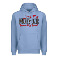 Colony Blue first my mother forever my friend Premium Hoodie - CowhideDigitalArt