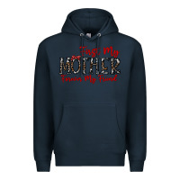 Navy first my mother forever my friend Premium Hoodie - CowhideDigitalArt