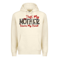Sandshell first my mother forever my friend Premium Hoodie - CowhideDigitalArt