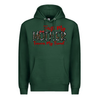 Sports Green first my mother forever my friend Premium Hoodie - CowhideDigitalArt
