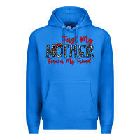 True Royal first my mother forever my friend Premium Hoodie - CowhideDigitalArt