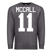 Charcoal Heather Mccall 11 T Shirt Tee Tshirt Teenwolf Premium Sweatshirt - DesignPulse