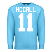 Ocean Blue Mccall 11 T Shirt Tee Tshirt Teenwolf Premium Sweatshirt - DesignPulse