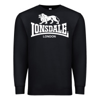 Black lonsdale classic logo lion Premium Sweatshirt - DesignPulse