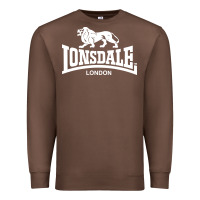 Chestnut lonsdale classic logo lion Premium Sweatshirt - DesignPulse