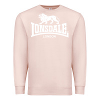 Pale Pink lonsdale classic logo lion Premium Sweatshirt - DesignPulse
