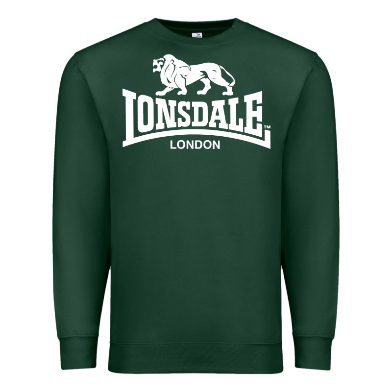 Lonsdale Classic Logo Lion Premium Sweatshirt by DesignPulse | Teevron