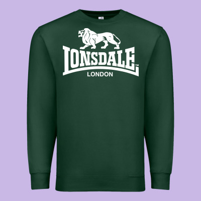 Lonsdale Classic Logo Lion Premium Sweatshirt Designed By Designpulse