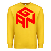 Lemon GAN CUBE TIME Premium Sweatshirt - DesignPulse