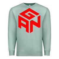 Seafoam GAN CUBE TIME Premium Sweatshirt - DesignPulse