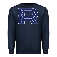Navy laval rocket Premium Sweatshirt - DesignPulse